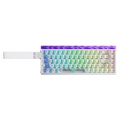 Klawiatura magnetyczna Hall Effect AULA HERO68 White Frosted Silver