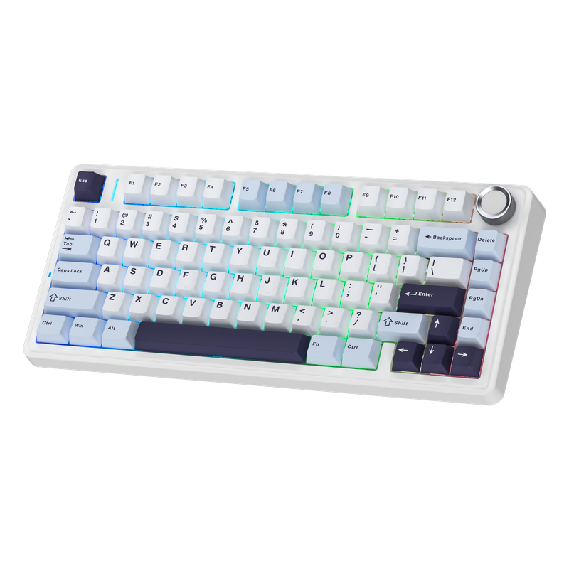 Klawiatura mechaniczna AULA F75 Glacier Blue Reaper