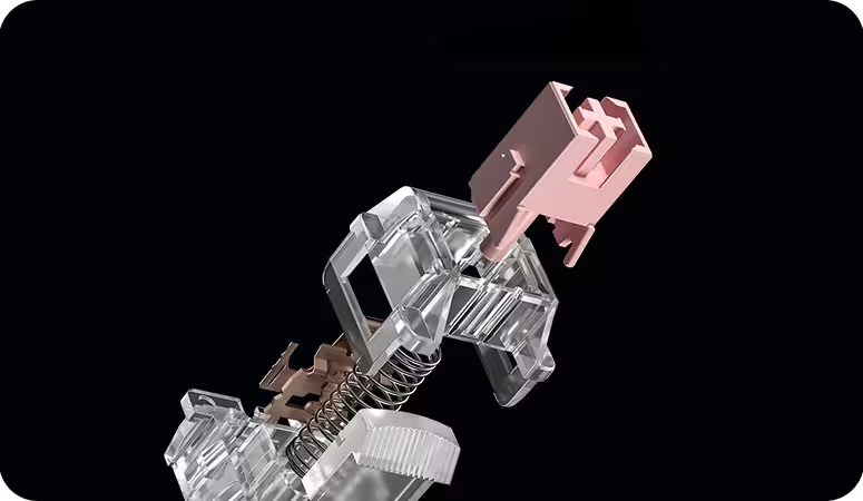 Klawiatura mechaniczna AULA F87 Pro V2 Grad Pink X3