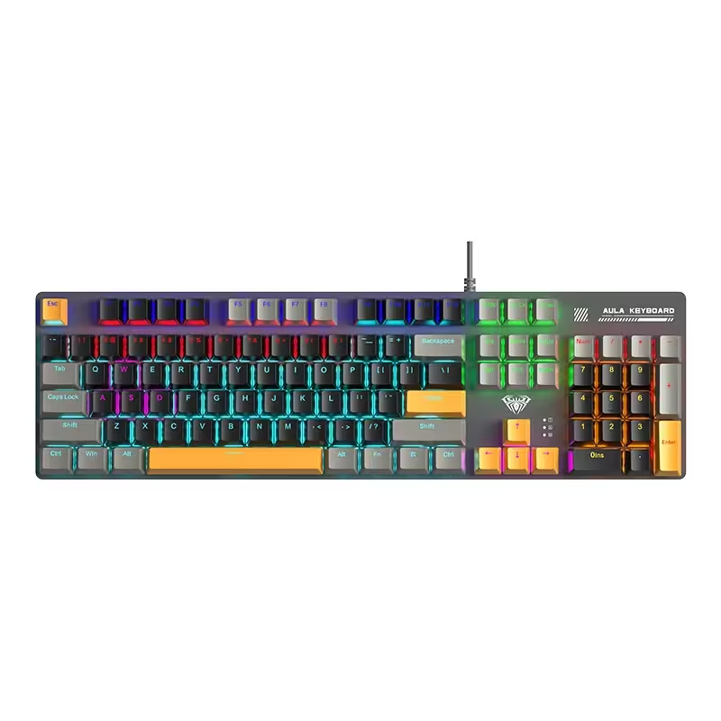 Klawiatura mechaniczna AULA S500 Rainbow Blue-Brown