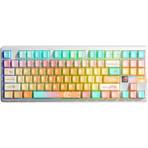 Klawiatura mechaniczna AULA F87 Pro V2 White Kailh