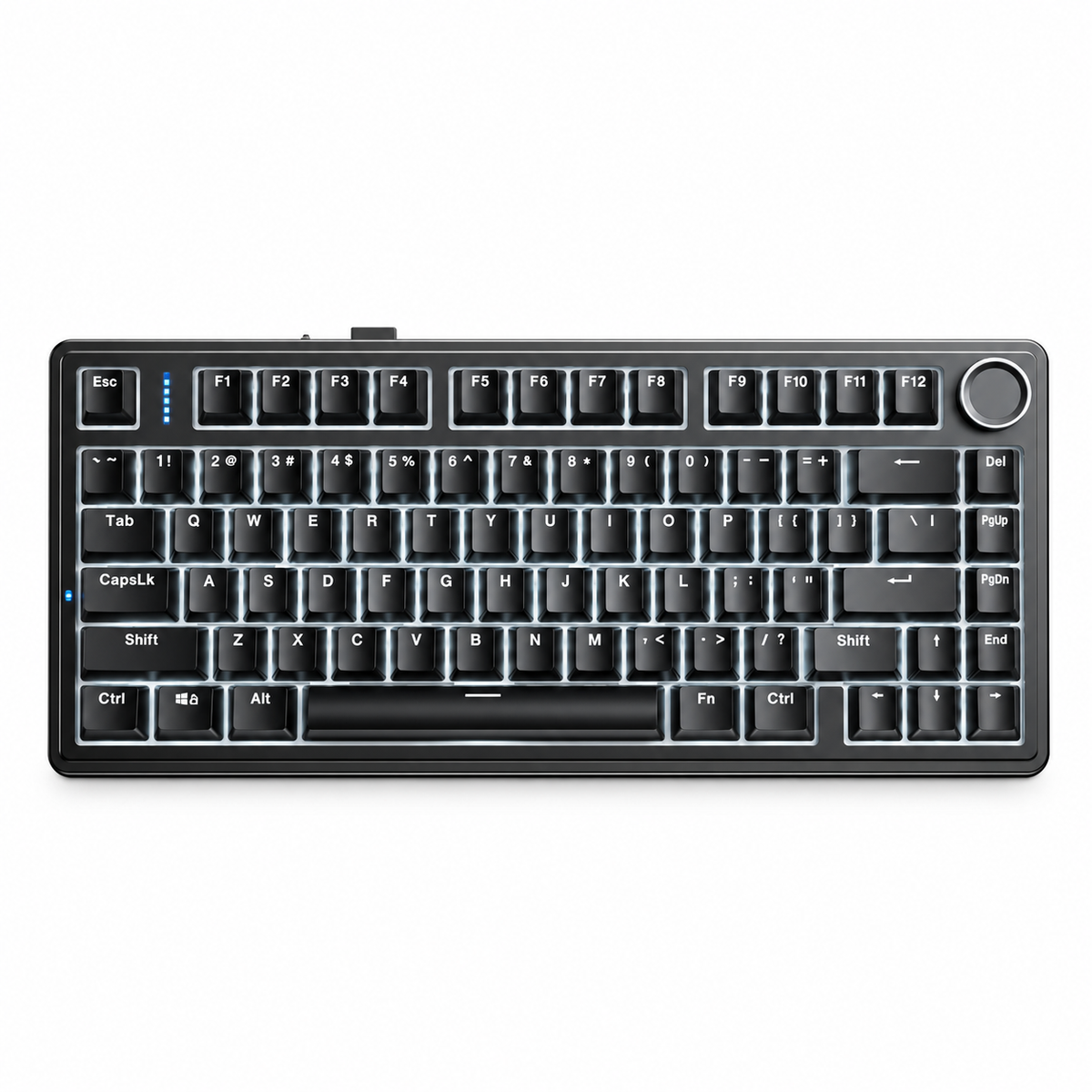 Klawiatura mechaniczna AULA F75 Cream Switch 75% RGB BT 2.4G USB
