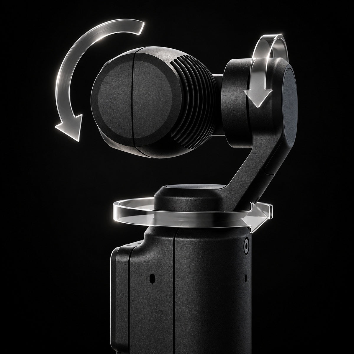 SUVO P1 Kamera z gimbalem 4K (AI face tracking) stabilizacja 3-osiowa 50MP