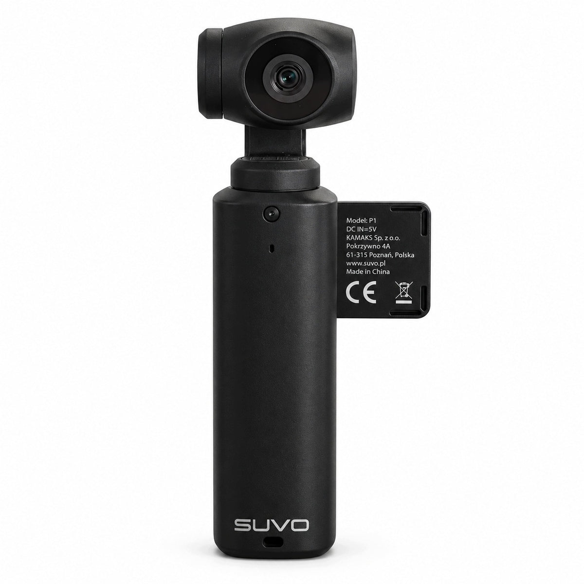 SUVO P1 Kamera z gimbalem 4K (AI face tracking) stabilizacja 3-osiowa 50MP
