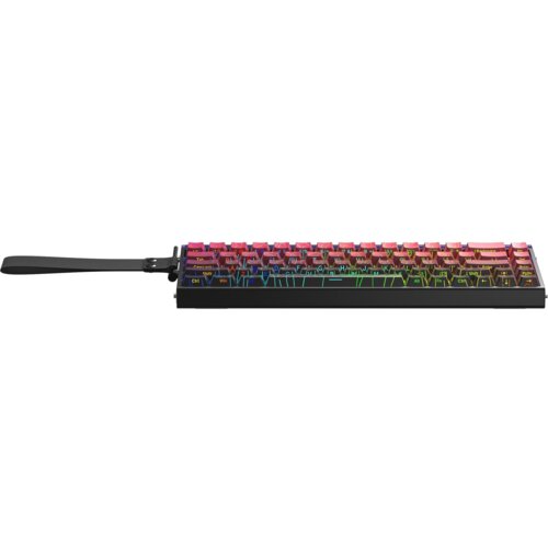 Klawiatura magnetyczna Hall Effect AULA HERO68 Gradient Black Red DragonK