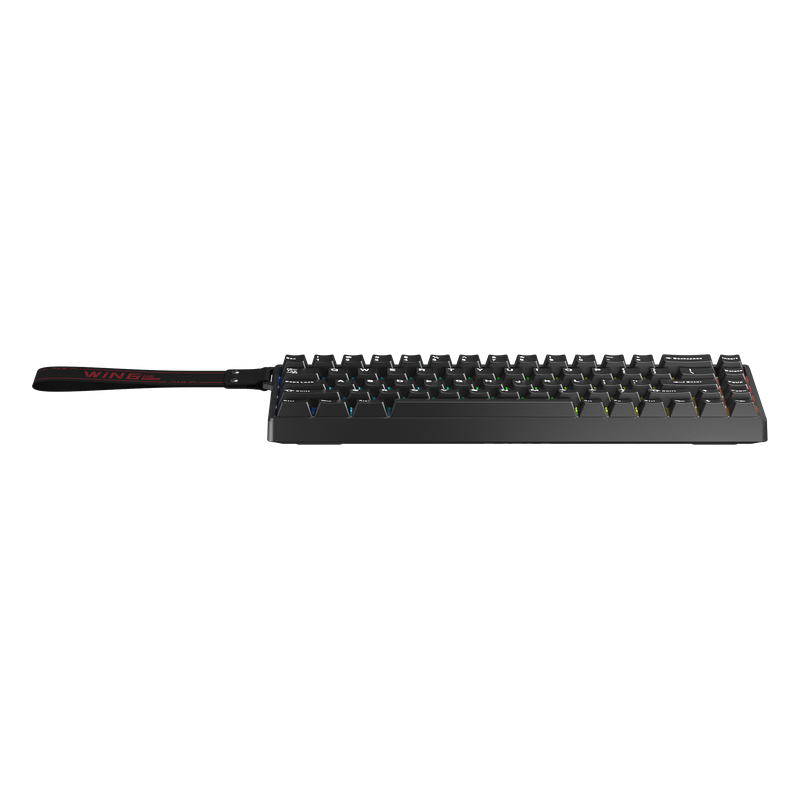 Klawiatura magnetyczna Hall Effect AULA WIN68 HE Black Graywood