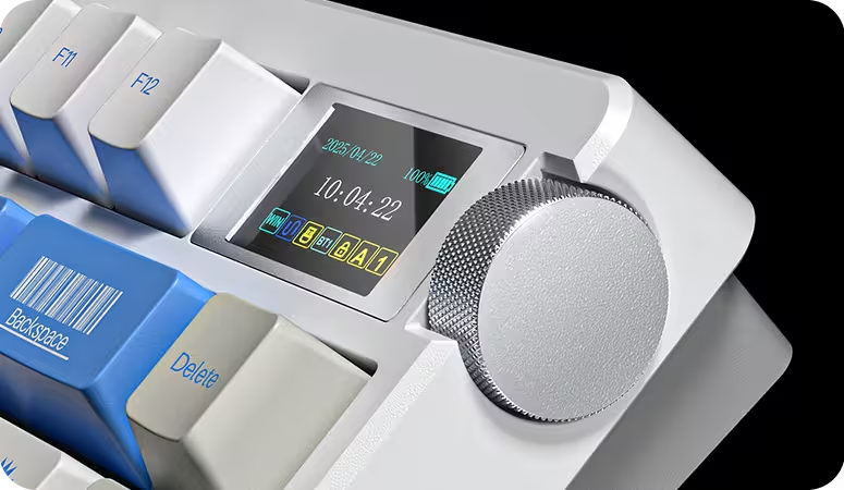 Klawiatura mechaniczna AULA Nova75 White Caramel