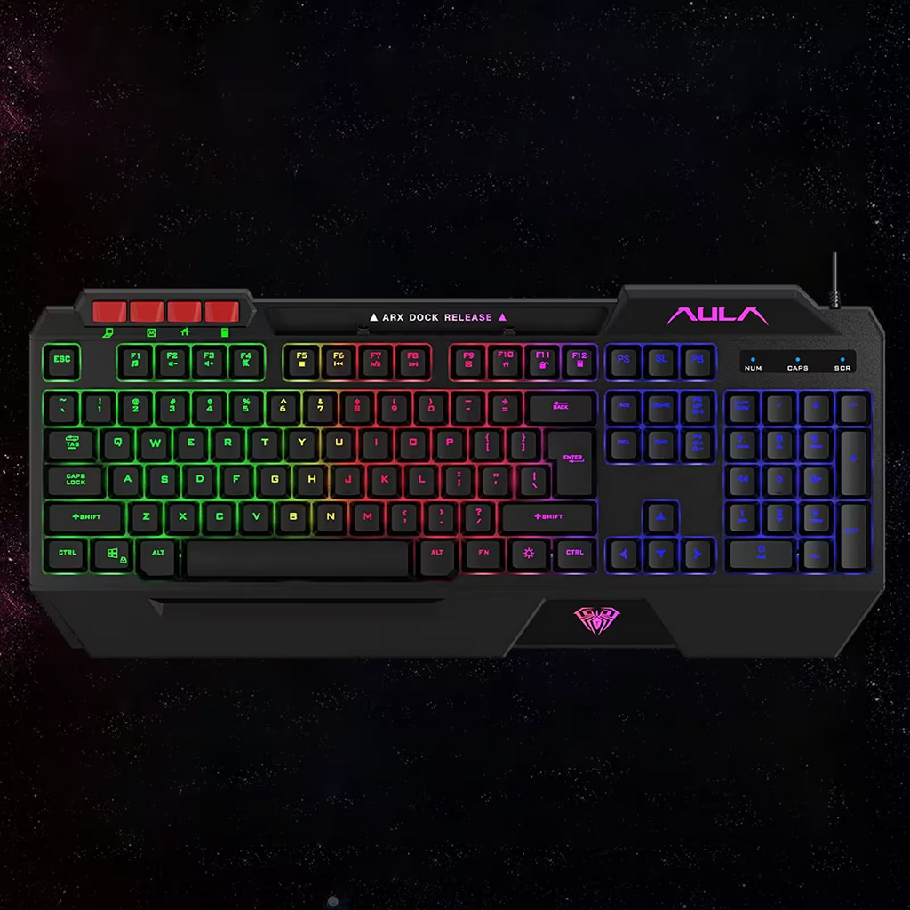 Zestaw komputerowy AULA T650 Rainbow 4w1