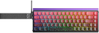 Klawiatura magnetyczna Hall Effect AULA HERO68 Gradient Black Red DragonK