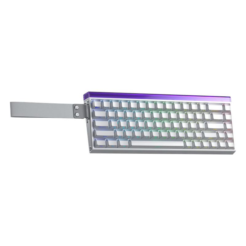 Klawiatura magnetyczna Hall Effect AULA HERO68 White Meteor
