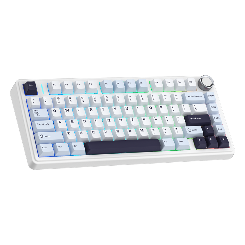 Klawiatura mechaniczna AULA F75 Glacier Blue Reaper