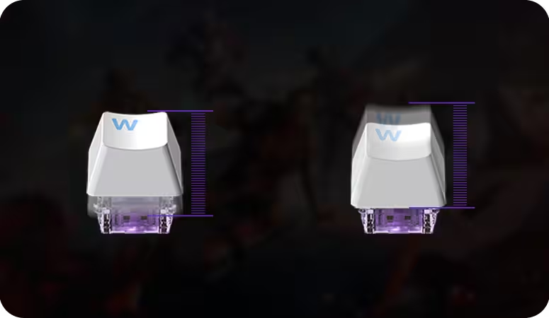 Klawiatura magnetyczna AULA HERO84 HE Black King 8K RGB 75%