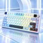 Klawiatura mechaniczna AULA F75 MAX Glacier Blue Reaper TFT RGB