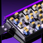 Klawiatura magnetyczna AULA HERO68 HE Jade King 8000Hz RGB 65%