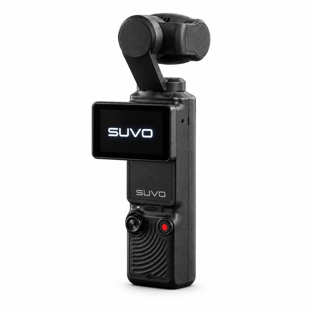 SUVO P1 Kamera z gimbalem 4K (AI face tracking) stabilizacja 3-osiowa 50MP