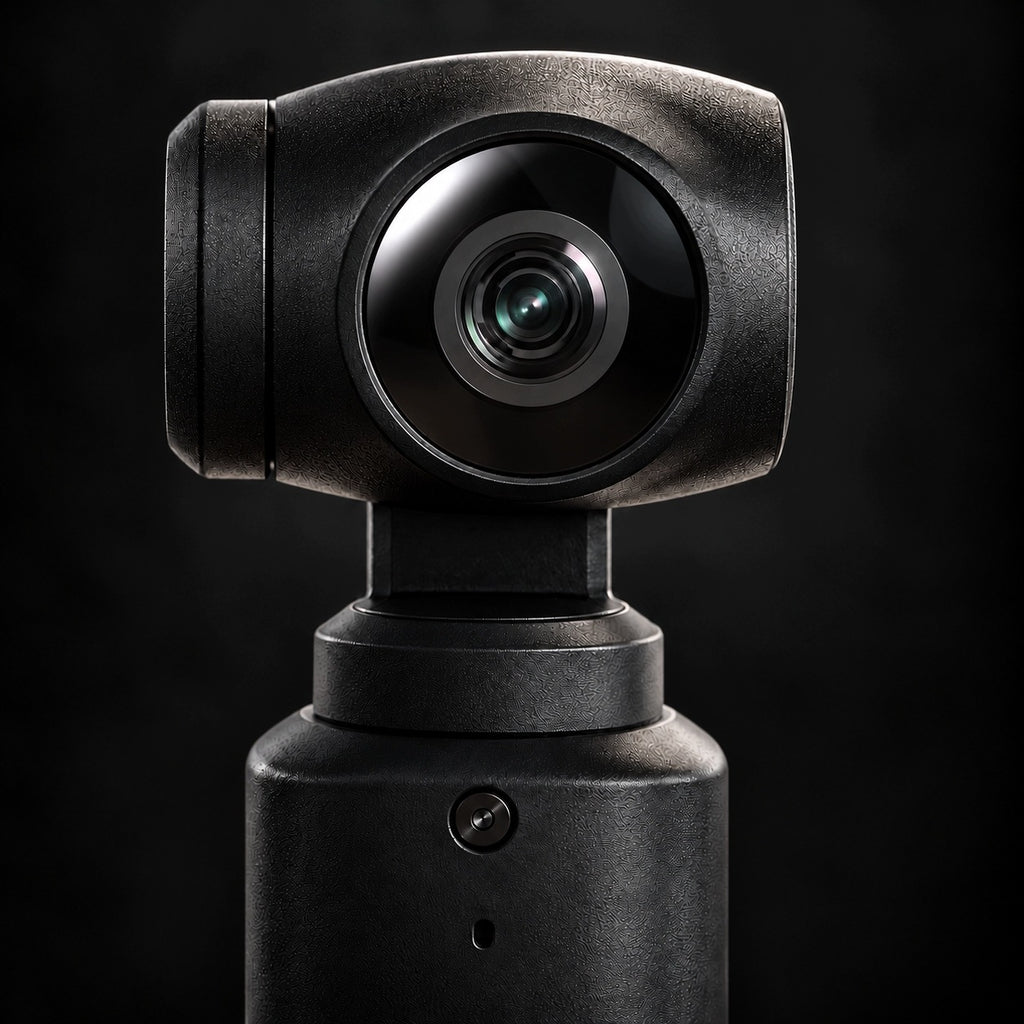 SUVO P1 Kamera z gimbalem 4K (AI face tracking) stabilizacja 3-osiowa 50MP