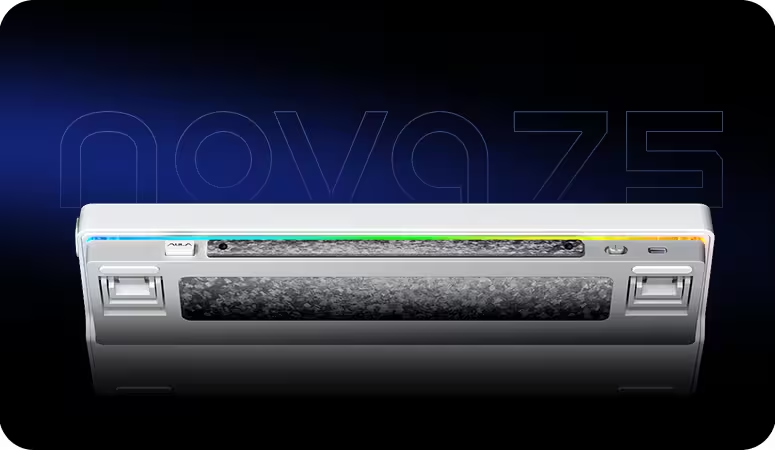 Klawiatura mechaniczna AULA Nova75 White Caramel