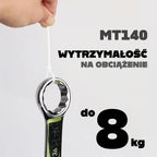 100X opaska zaciskowa opaski zaciskowe trytytki białe 2,5 x 200mm do 8KG