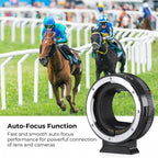 Adaptera elektronicznego autofokusa k&f Concept do Canon EF/EF-S do eos R