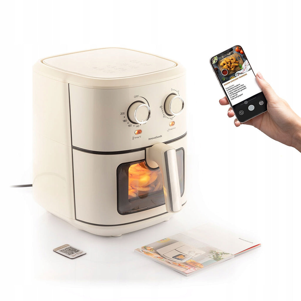 Air Fryer frytkownica na gorące powietrze InnovaGoods vintage 6,5 L 1700 W