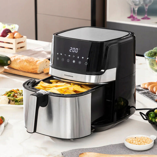 Airfryer Frytkownica Bezolejova InnovaGoods 1700 W 5,5 L Fryinn Pro 5500