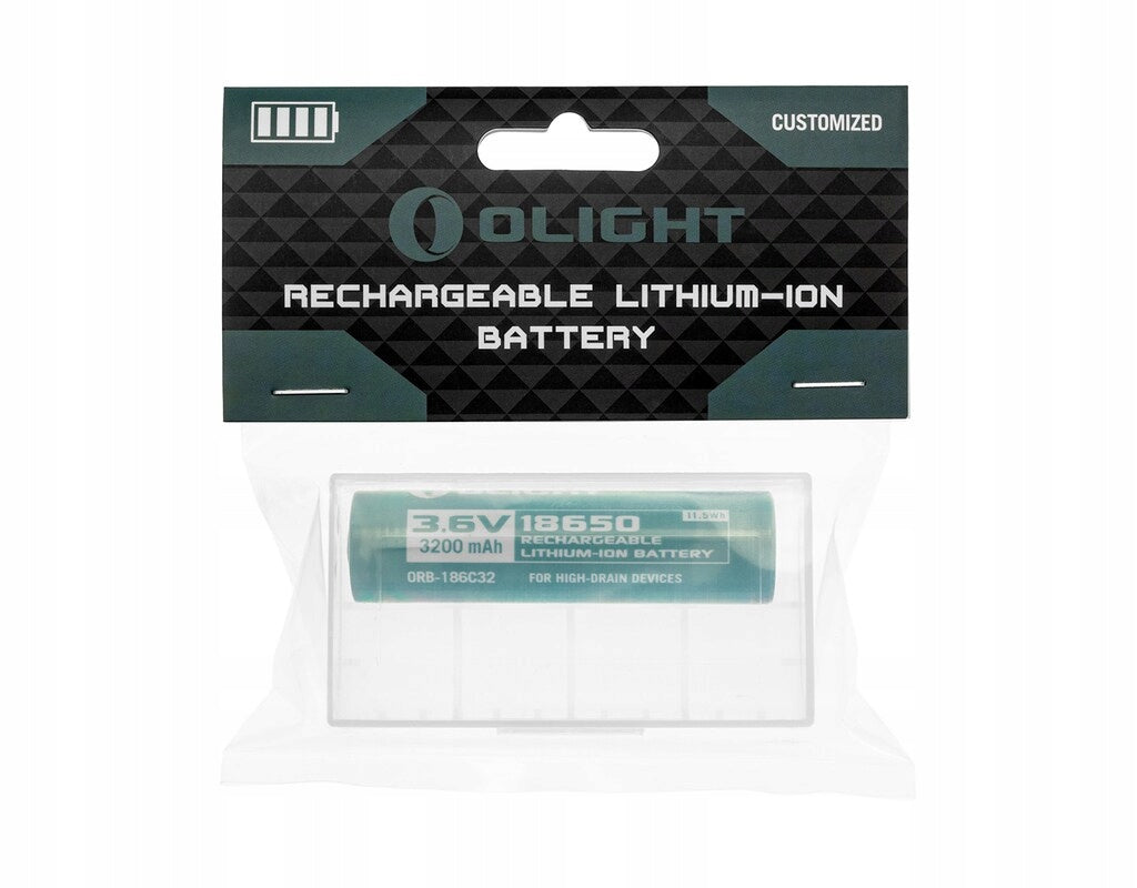 Akumulator Olight 18650 3,6V 3200 mAh do latarki akumulatorowej Olight S2R