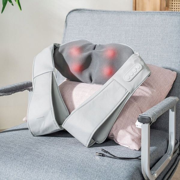 Akumulatorowy masażer Shiatsu Pro Massatsu InnovaGoods ze światłem infrared