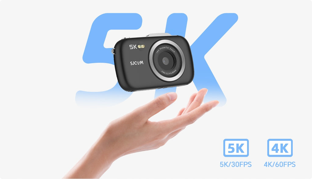 Aparat Cyfrowy SJCAM ZV100 dla Dzieci Młodzieży kamera 5K / 4K webcam 80Mpx
