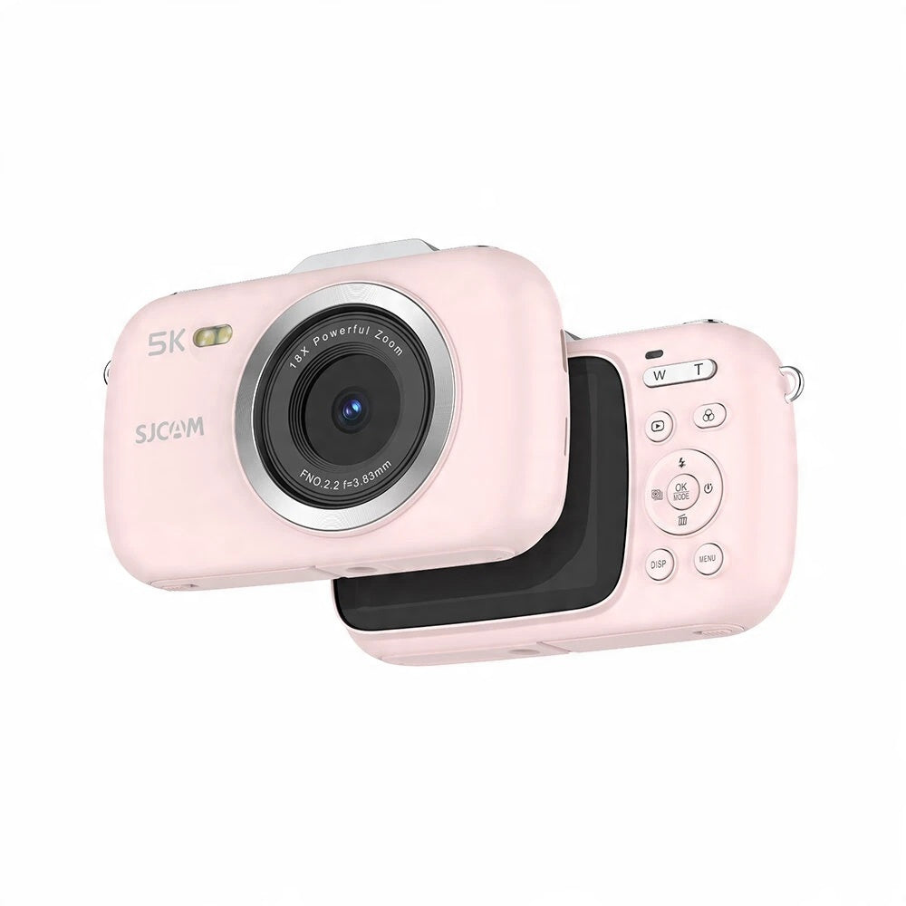 Aparat Cyfrowy SJCAM ZV100 różowy dla Dzieci Młodzieży kamera WEBCAM 80Mpx
