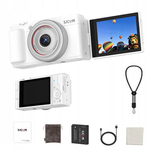 Aparat Cyfrowy SJCAM ZV200 dla nastolatków Młodzieży kamera webcam 5K 80Mpx