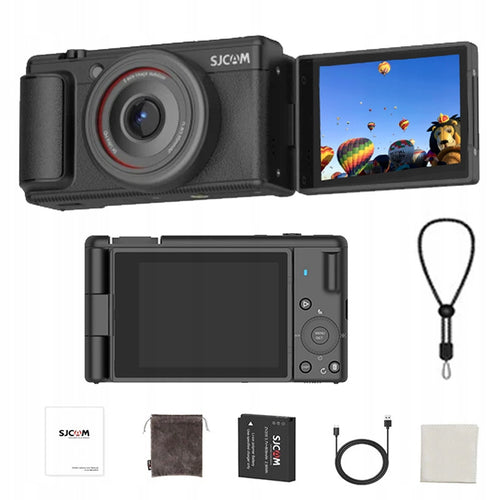 Aparat Cyfrowy SJCAM ZV200 dla nastolatków Młodzieży kamera webcam 5K 80Mpx