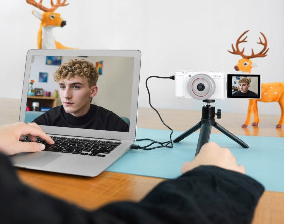 Aparat Cyfrowy SJCAM ZV200 dla nastolatków Młodzieży kamera webcam 5K 80Mpx