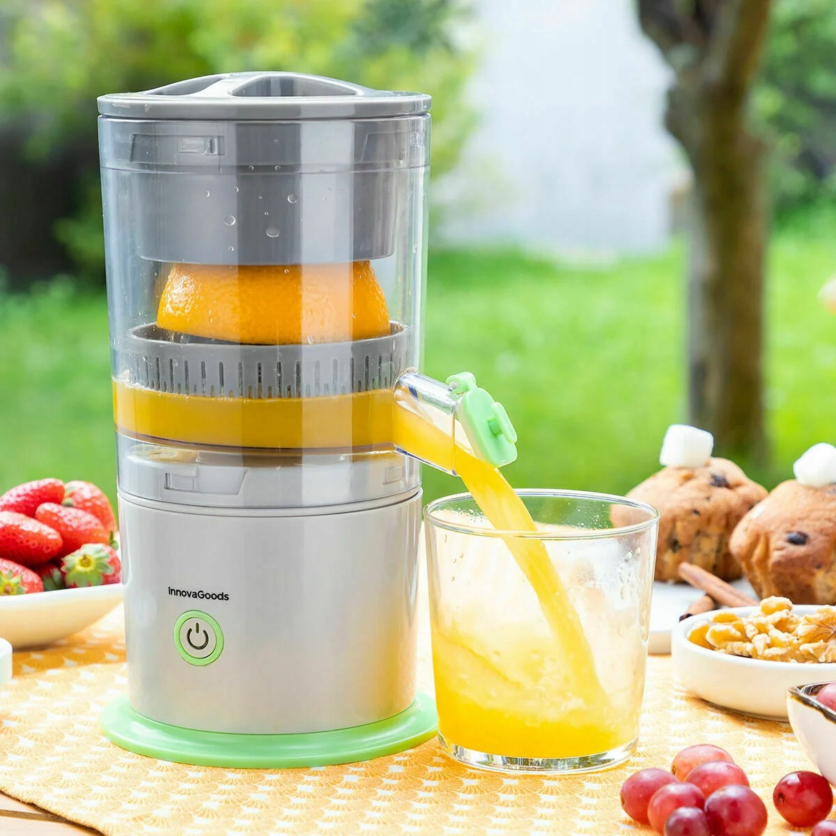 Automatyczna sokowirówka akumulatorowa Juisso InnovaGoods