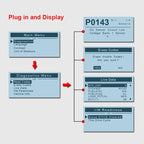 Autophix OM121 skaner OBD2 - kasuj błędy Check Engine, szybka diagnoza eobd