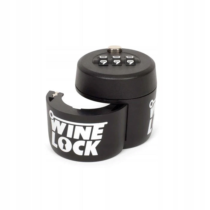 Blokada do butelki wina Wine Bottle Lock zabezpieczenie kod szyfrowy