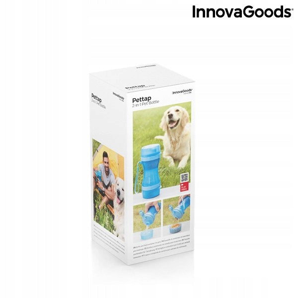 Butelka na wodę I karmę dla psa miska bidon 2 w 1 pettap InnovaGoods gadżet