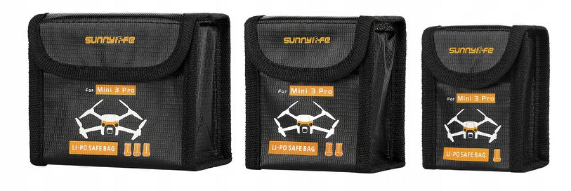 Bezpieczne Etui Ognioodporne 3 Akumulatory DJI Mini 3 / 3 Pro / 4 Pro