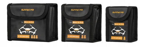 Bezpieczne Etui Ognioodporne 3 Akumulatory DJI Mini 3 / 3 Pro / 4 Pro