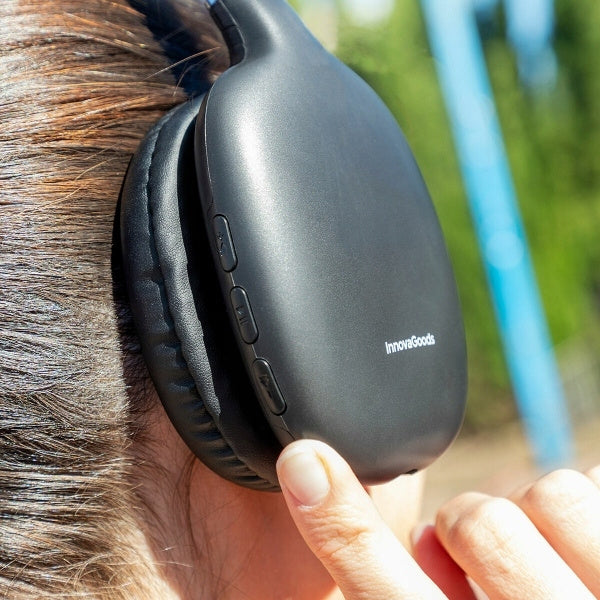 Bezprzewodowe składane słuchawki nauszne Folbeat InnovaGoods bluetooth