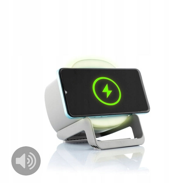 Bezprzewodowy głośnik LED z funkcją ładowania Souwis InnovaGoods Bluetooth
