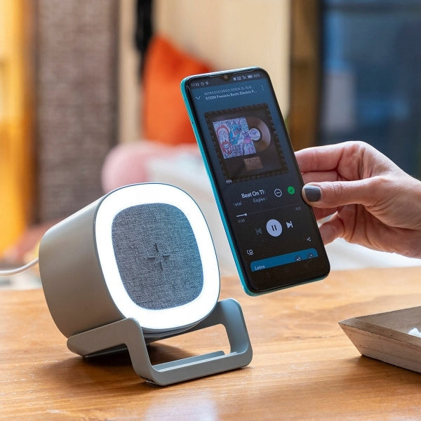 Bezprzewodowy głośnik LED z funkcją ładowania Souwis InnovaGoods Bluetooth