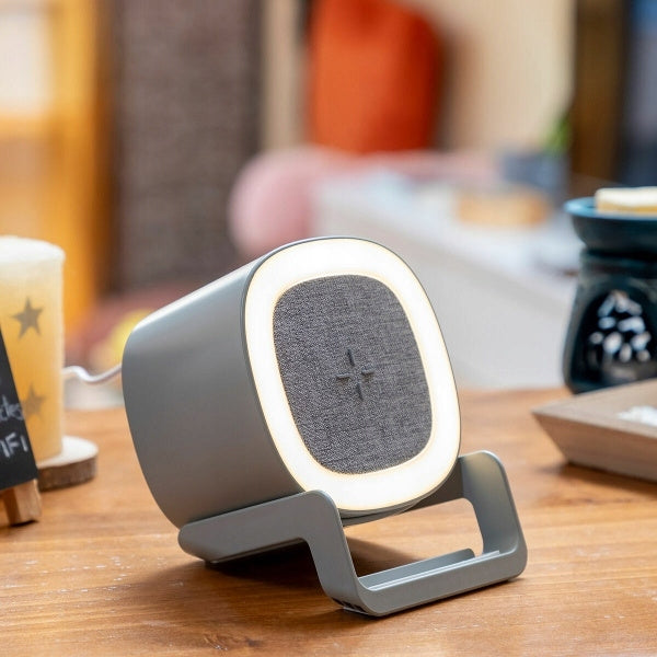 Bezprzewodowy głośnik LED z funkcją ładowania Souwis InnovaGoods Bluetooth