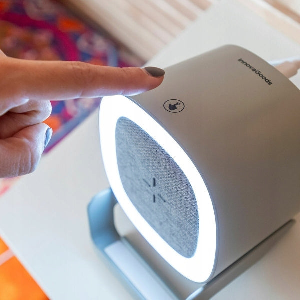 Bezprzewodowy głośnik LED z funkcją ładowania Souwis InnovaGoods Bluetooth