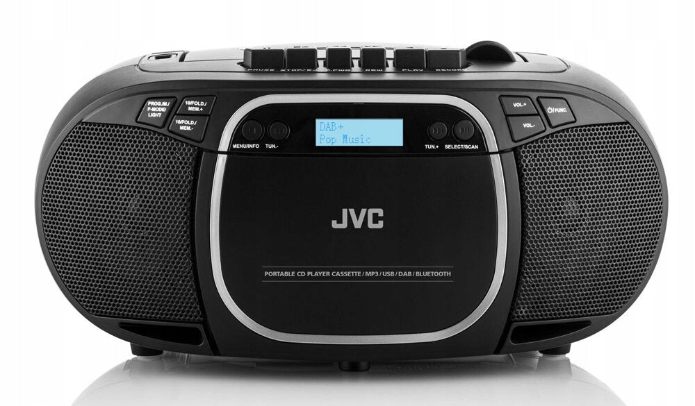 Boombox Radio sieciowe FM JVC RC-E561B-DAB z Odtwarzaczem cd / Radio DAB+