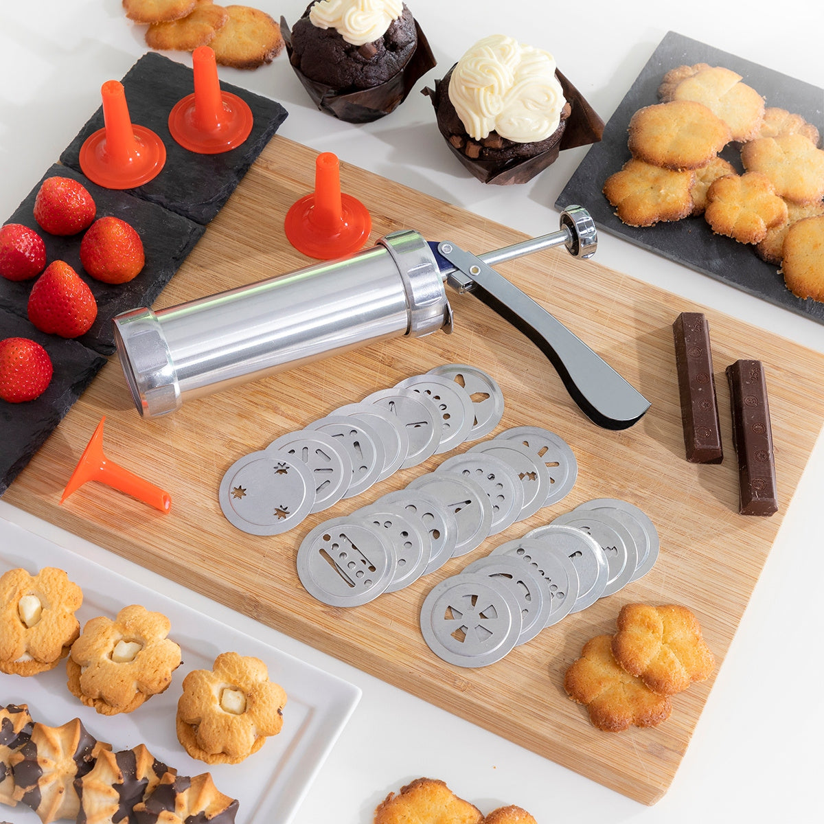 Dekorator tortów ciast maszyna do robienia ciastek InnovaGoods