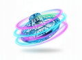 Dron dla dzieci Swipe ufo Drone LED świecąca zabawka latająca kula spinner