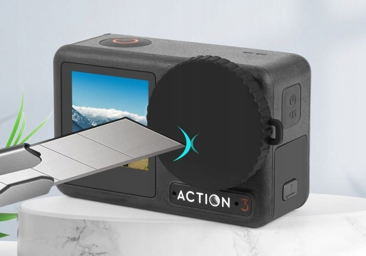 Dekielek Zaślepka Dekiel Osłona na Obiektyw do Kamery DJI Osmo Action 3 / 4
