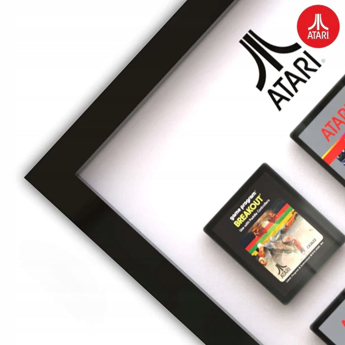 Dekoracja ścienna retro obraz Atari 3D Wall Art Cartridges 28.7x 2.2x 40cm
