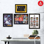 Dekoracja ścienna retro obraz Atari 3D Wall Art Cartridges 28.7x 2.2x 40cm