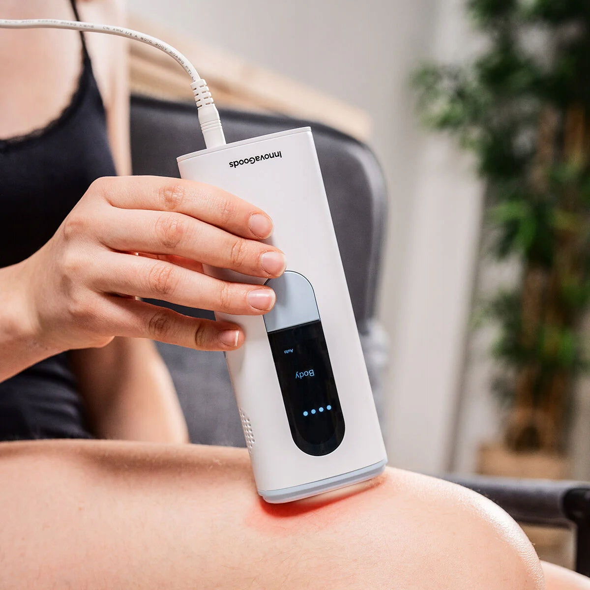 Depilator ipl z funkcją chłodzenia i akcesoriami Kulepil InnovaGoods